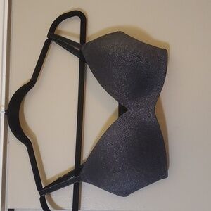 b.tempt'd black and silver metallic bra Size 32 D